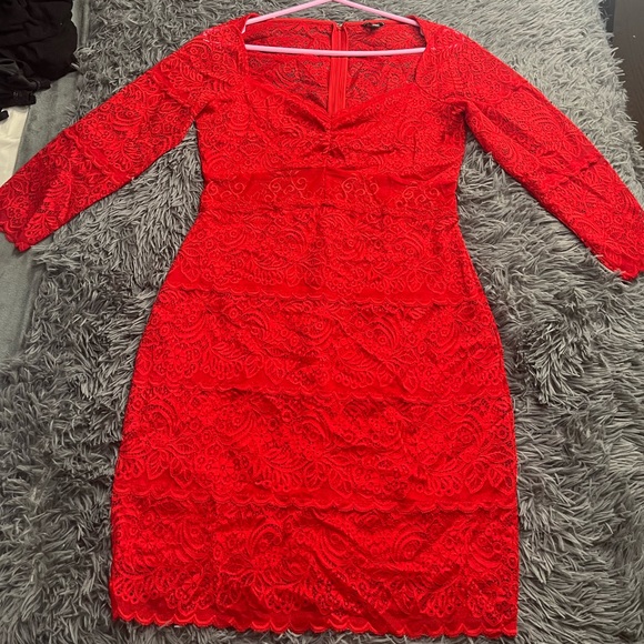 GUESS redlace dress - Picture 4 of 4